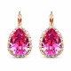 Komplekts sievietēm „Debesu Piliens III (Rose)“ ar Swarovski® kristāliem