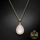 Komplekts "Debesu Piliens (Rose Water Opal)" ar Swarovski™ kristāliem