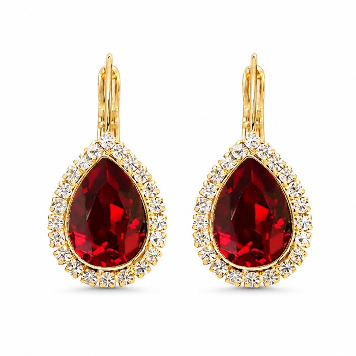 Komplekts sievietēm „Debesu Piliens (Siam)“ ar Swarovski® kristāliem