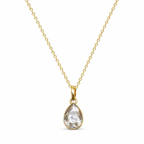 Kulons „Crystal Drop (Silver Patina)“