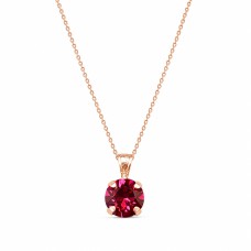 Кулон «Юнона (Ruby)» с кристаллами Swarovski™