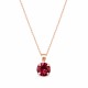 Kulons „Junona (Ruby)“ ar Swarovski® kristāliem