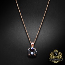 Kulons "Junona (Silver Night)" ar Swarovski™ kristāliem