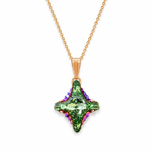 Kulons „Crystal Rhombus II (Peridot Scarabaeus Green)“