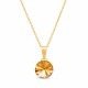 Kulons „Klaris II (Golden Shadow)“ ar Swarovski® kristāliem