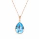 Kulons „Kristāla Lāse II (Aquamarine Blue)“ ar Swarovski® kristāliem