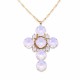 Kulons „Glamour (Rose Water Opal)“ ar Swarovski® kristāliem