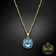 Kulons "Fantāzija II (Aquamarine Blue)" ar Swarovski™ kristāliem