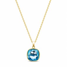 Кулон «Фантазия II (Aquamarine Blue)» с кристаллами Swarovski™
