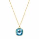 Kulons „Fantāzija II (Aquamarine Blue)“ ar Swarovski® kristāliem