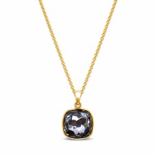 Кулон «Фантазия II (Silver Night)» с кристаллами Swarovski®