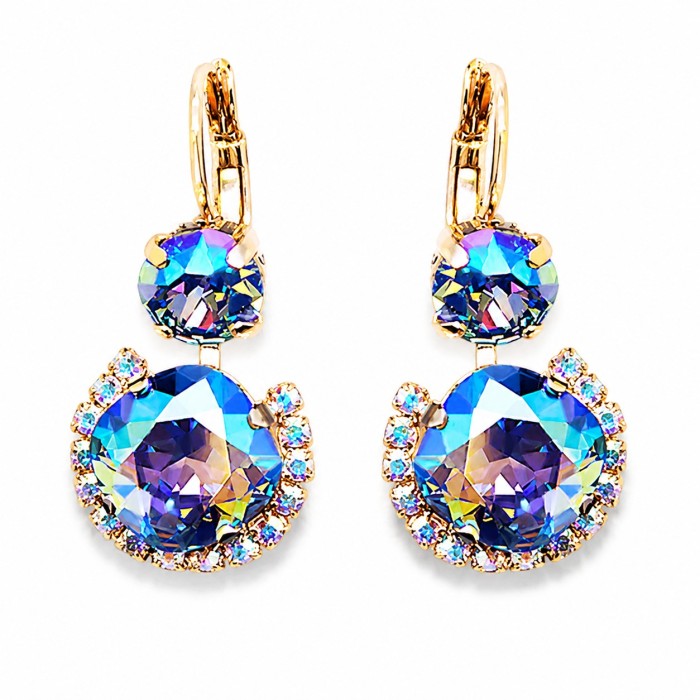 Komplekts sievietēm „Clarice VI (Light Sapphire Shimmer)“ ar Swarovski® kristāliem