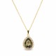 Komplekts sievietēm „Debesu Piliens (Gold Patina)“ ar Swarovski® kristāliem