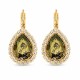 Komplekts sievietēm „Debesu Piliens (Gold Patina)“ ar Swarovski® kristāliem