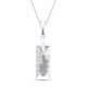Sudraba komplekts sievietēm „Augošais Kristāls II“ ar Swarovski® kristāliem