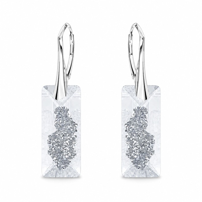 Sudraba komplekts sievietēm „Augošais Kristāls II“ ar Swarovski® kristāliem