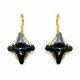 Komplekts sievietēm „Kristāla Rombs II (Graphite Lite Chrome)“ ar Swarovski® kristāliem