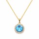 Komplekts sievietēm „Clarice (Aquamarine Blue)“ ar Swarovski® kristāliem