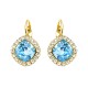 Komplekts „Apžilbinošs Spīdums III (Aqua)“ ar Swarovski® kristāliem