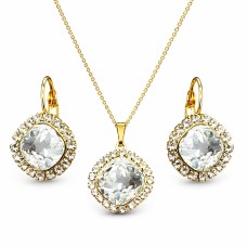 Komplekts sievietēm „Žilbinošais Mirdzums III“ ar Swarovski® kristāliem