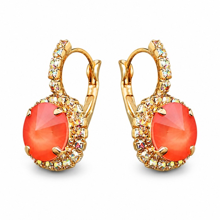 Komplekts sievietēm „Clarice VII (Light Coral)“ ar Swarovski® kristāliem