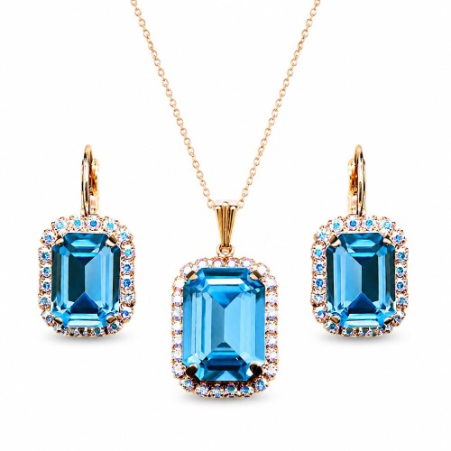 Komplekts sievietēm „Lourdes (Aquamarine)“