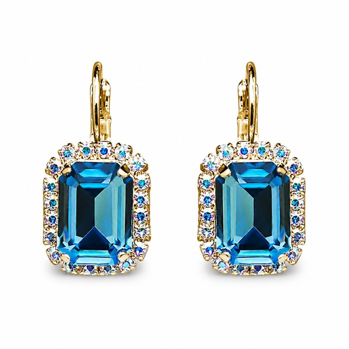 Komplekts sievietēm „Lourdes (Aquamarine)“ ar Swarovski® kristāliem