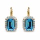 Komplekts sievietēm „Lourdes (Aquamarine)“ ar Swarovski® kristāliem
