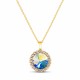 Komplekts sievietēm „Clarice (Aurora Borealis)“ ar Swarovski® kristāliem