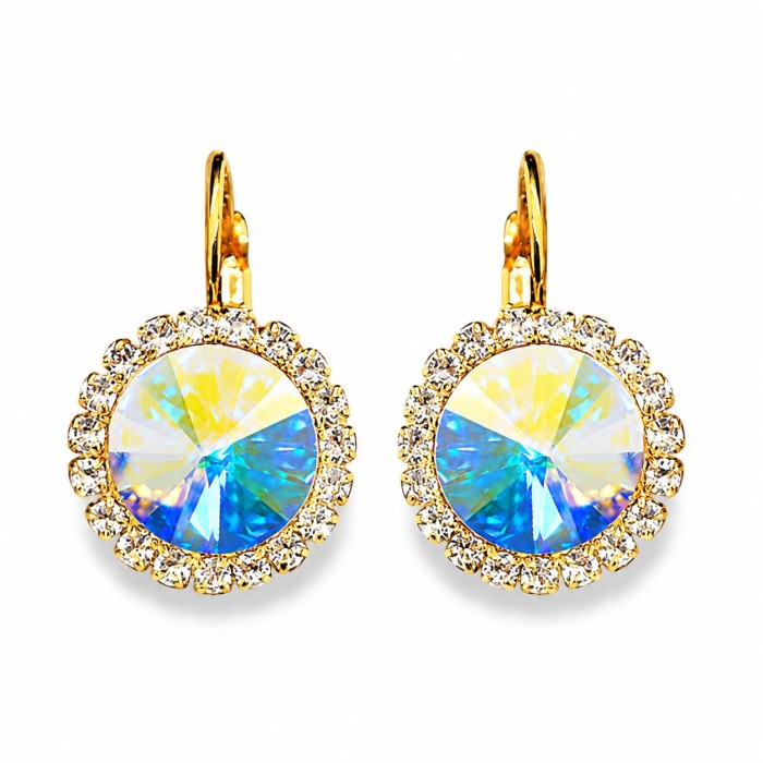 Komplekts sievietēm „Clarice (Aurora Borealis)“ ar Swarovski® kristāliem