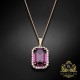 Komplekts "Lurdes (Amethyst)" ar Swarovski™ kristāliem