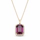Komplekts sievietēm „Lourdes (Amethyst)“ ar Swarovski® kristāliem