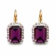 Komplekts sievietēm „Lourdes (Amethyst)“ ar Swarovski® kristāliem