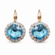 Komplekts „Apžilbinošs Spīdums III (Aquamarine Blue)“ ar Swarovski® kristāliem