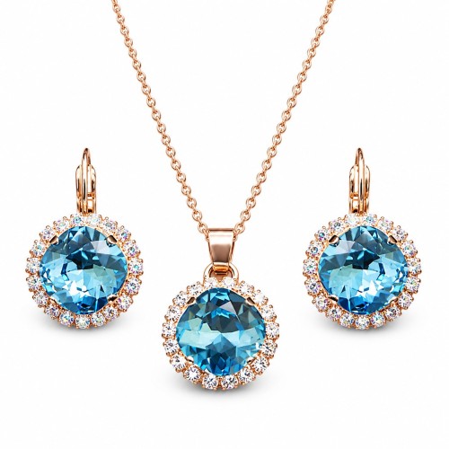 Komplekts „Apžilbinošs Spīdums III (Aquamarine Blue)“