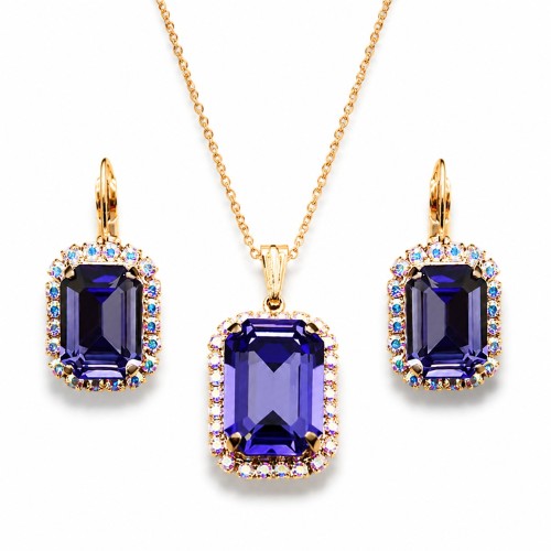 Комплект «Лурдес (Tanzanite)»