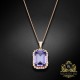 Komplekts "Lurdes (Tanzanite)" ar Swarovski™ kristāliem