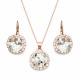 Komplekts sievietēm „Žilbinošais Mirdzums III“ ar Swarovski® kristāliem
