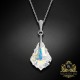 Sudraba komplekts "Baroka IV (Aurore Boreale)" ar Swarovski™ kristāliem