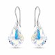 925 Sterling Silver Jewelry Set “Baroque IV (Aurora Borealis)” created with Crystals by Swarovski®