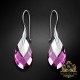 Sudraba komplekts "Baroka II (Amethyst Light Chrome)" ar Swarovski™ kristāliem