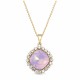 Komplekts „Apžilbinošs Spīdums III (Rose Water Opal)“ ar Swarovski® kristāliem