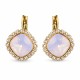 Komplekts „Apžilbinošs Spīdums III (Rose Water Opal)“ ar Swarovski® kristāliem