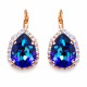 Komplekts sievietēm „Debesu Piliens III (Bermuda Blue)“ ar Swarovski® kristāliem