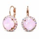 Komplekts „Apžilbinošs Spīdums III (Rose Water Opal)“ ar Swarovski® kristāliem