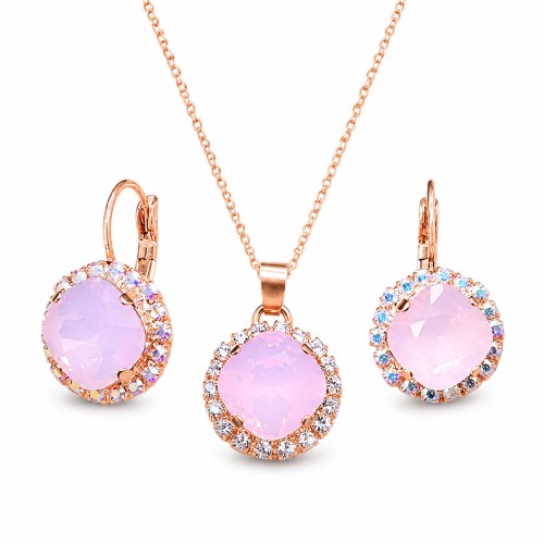 Komplekts „Apžilbinošs Spīdums III (Rose Water Opal)“