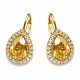Komplekts sievietēm „Debesu Piliens (Golden Shadow)“ ar Swarovski® kristāliem