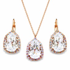 Komplekts sievietēm „Debesu Piliens III“ ar Swarovski® kristāliem