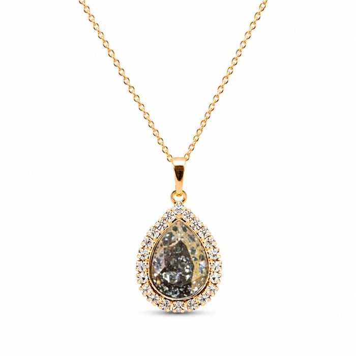 Komplekts „Debesu Piliens (Rose Patina)“ ar Swarovski™ kristāliem