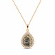 Komplekts „Debesu Piliens (Rose Patina)“ ar Swarovski™ kristāliem